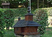 drevená cerkva sv. Bohorodičky - Príslop - model